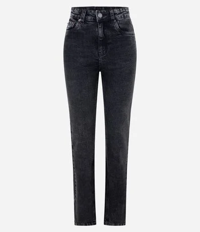 Pantalón Recto en Jeans con Cintura Alta 5