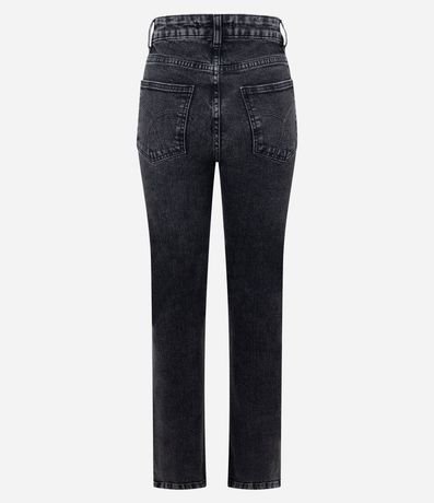 Pantalón Recto en Jeans con Cintura Alta 6