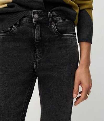 Pantalón Recto en Jeans con Cintura Alta 4