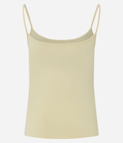 Blusa Musculosa Básica en Poliamida con Breteles Finos 6
