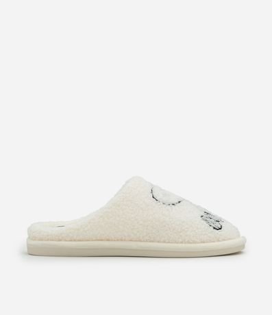Pantufla Aberta Snoopy Felpuda 3