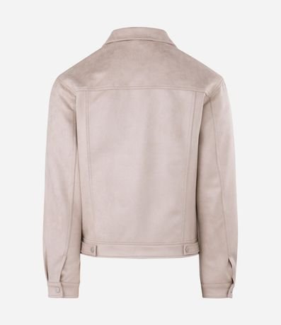 Campera Masculina Harrington en Gamuza 7