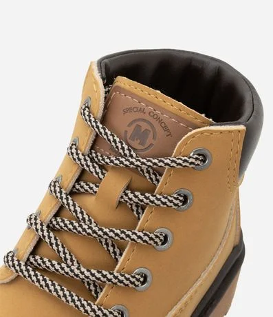 Bota Infantil Coturno con Atacador y Suela track – Talle 20 a 26 4