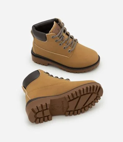 Bota Infantil Coturno con Atacador y Suela track – Talle 20 a 26 6