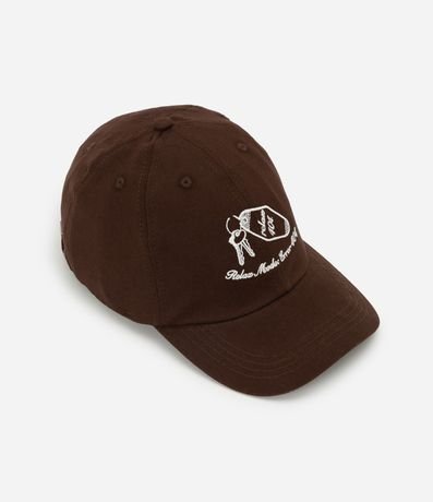 Gorra Aba Curva con Bordado Relax