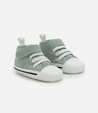 Championes Infantil Caña Larga con Velcro y Cordón - Talle RN a 18 Meses