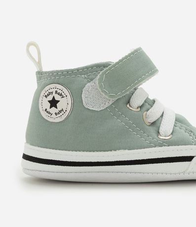 Championes Infantil Caña Larga con Velcro y Cordón - Talle RN a 18 Meses 4