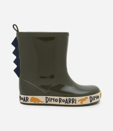 Bota de Lluvia Infantil con Detalle de Dinosaurio – Talle 21 a 28 5