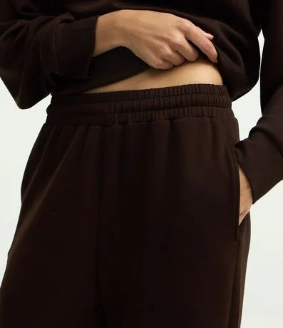 Pantalón Recto en Modal con Lazo 3