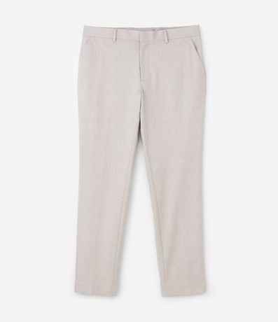Pantalón Slim en Performance con Textura 4