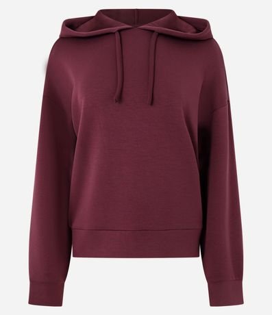 Buzo Oversized en Modal con Capucha