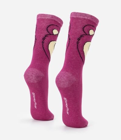 Media Caña Larga en Algodón con Estampa Lotso Toy Story 3