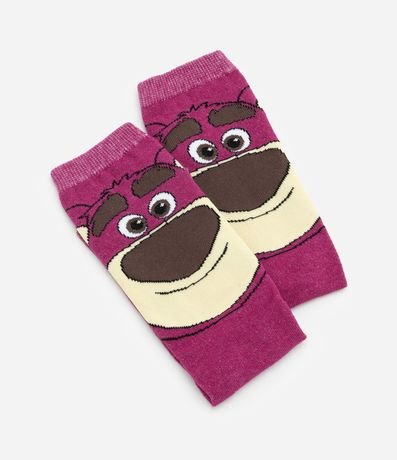 Media Caña Larga en Algodón con Estampa Lotso Toy Story 4