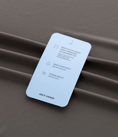 Remera Regular en Poliamida con Tecnologia Dry y Estampa Lettering Seeking My Highs 9