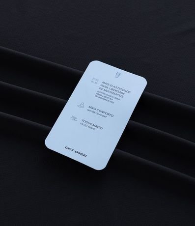 Remera Regular en Poliamida con Tecnologia Dry y Estampa Lettering Seeking My Highs 8