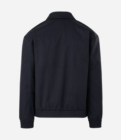 Campera Boxy con Elástico en el Ruedo y Recortes 6