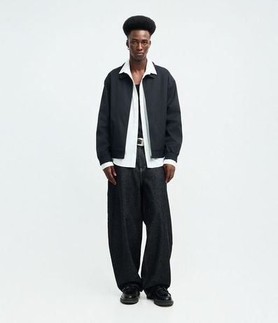 Campera Boxy con Elástico en el Ruedo y Recortes 2