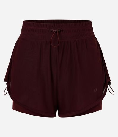 Bermuda Runner con Short Interno en Tule con Tecnología Dry 5