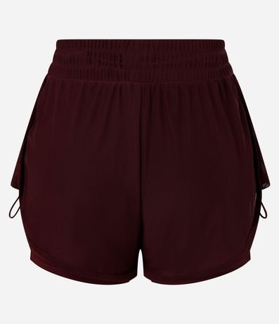Bermuda Runner con Short Interno en Tule con Tecnología Dry 7
