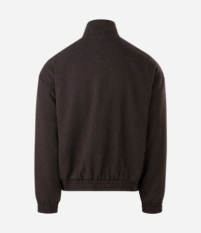 Campera Bomber Puffer Texturizada 7
