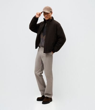 Campera Bomber Puffer Texturizada 2