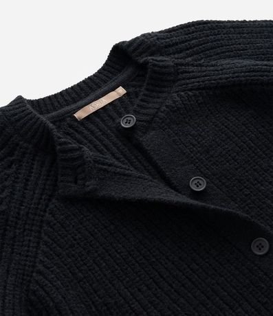 Cardigan Alargado en Punto con Botones Curve & Plus Size 9