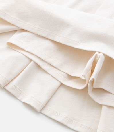 Pollera Infantil en Cotton con Pliegues y Short Interno – Talle 5 a 16 años 6