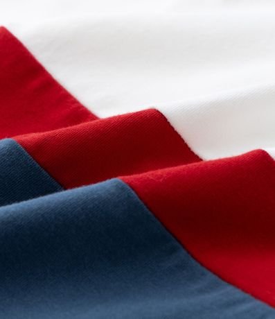 Body Infantil con Cuello Polo y Bloques de Colores – Talle 0 a 18 Meses 4