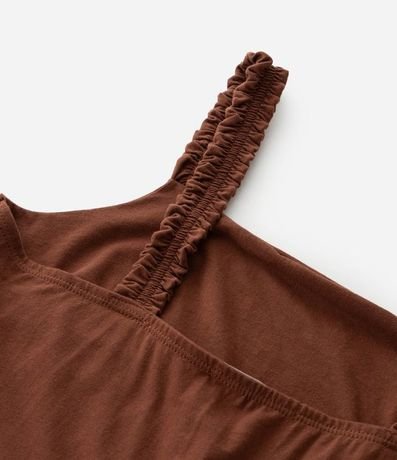 Vestido Midi en Algodón con Volados Curve & Plus Size 8