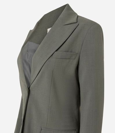 Blazer Oversized Sastre con Bolsillos Delanteros 7