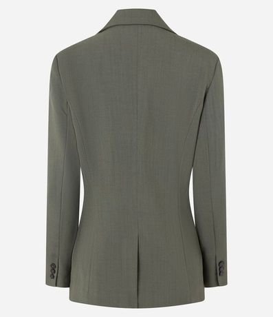 Blazer Oversized Sastre con Bolsillos Delanteros 8