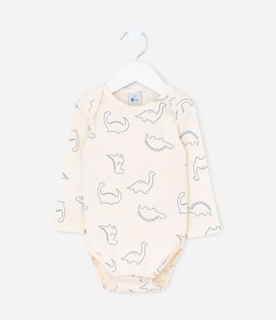 Body Infantil con Estampado de Dinosaurios – Talle RN a 24 Meses
