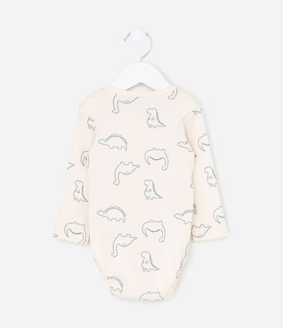 Body Infantil con Estampado de Dinosaurios – Talle RN a 24 Meses 2