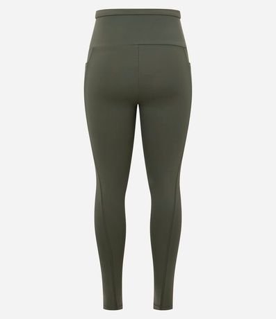 Pantalón Legging Deportivo en Poliamida con Cintura Texturizado 8