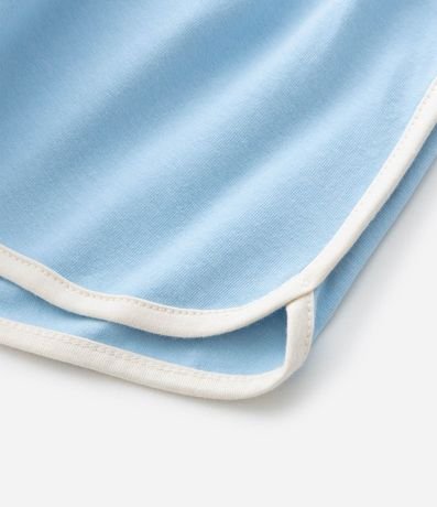 Short Infantil Runner en Algodón con Bies Contrastante – Talle 1 a 6 años 5