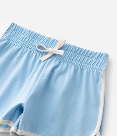 Short Infantil Runner en Algodón con Bies Contrastante – Talle 1 a 6 años 6