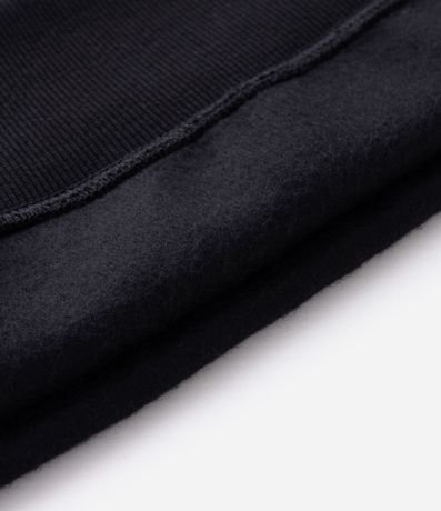 Buzo Masculino de Fleece con Capucha y Estampa Artística 11