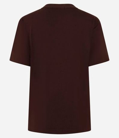 Remera Manga Corta en Algodón con Lentejuela Bordada 5