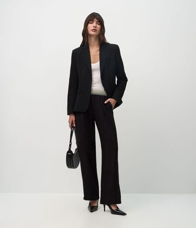 Blazer Sastre con Cuello Solapa 2