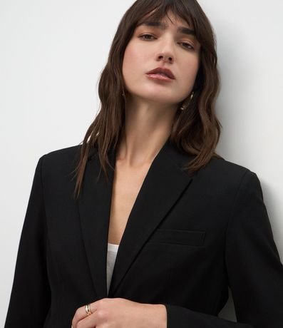 Blazer Sastre con Cuello Solapa 3