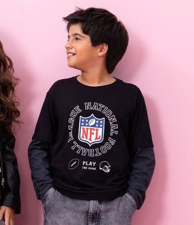 Remera Infantil con Estampa de NFL – Talle 5 a 14 años