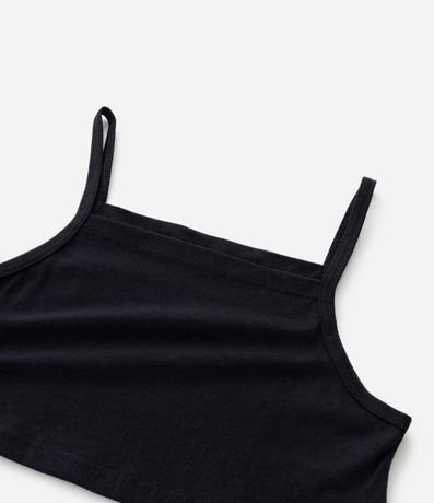 Blusa Infantil Baby Look con Moñitas en las Mangas y Top Interno – Talle 5 a 14 años 5