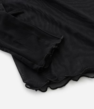 Blusa Infantil Baby Look con Moñitas en las Mangas y Top Interno – Talle 5 a 14 años 6