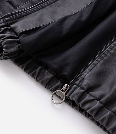 Chaqueta en PU Pesada con Detalle Embossed 9