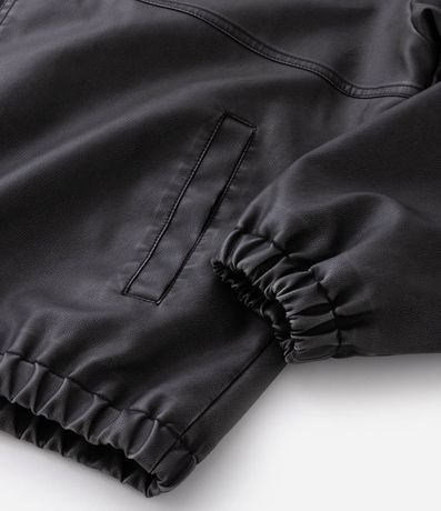 Chaqueta en PU Pesada con Detalle Embossed 11