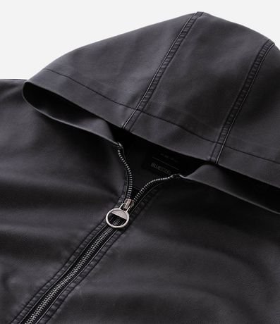 Chaqueta en PU Pesada con Detalle Embossed 12
