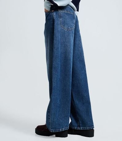 Pantalón Barrel en Jeans con Cintura Alta 5