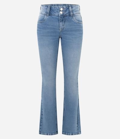 Pantalón Boot Cut en Jeans con Cintura Baja 5