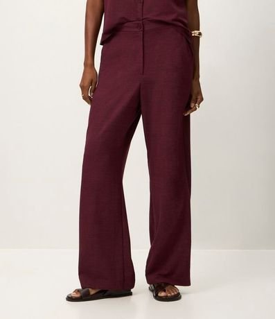 Pantalón en Orly con Fondo Melange y Cintura Elástica 3