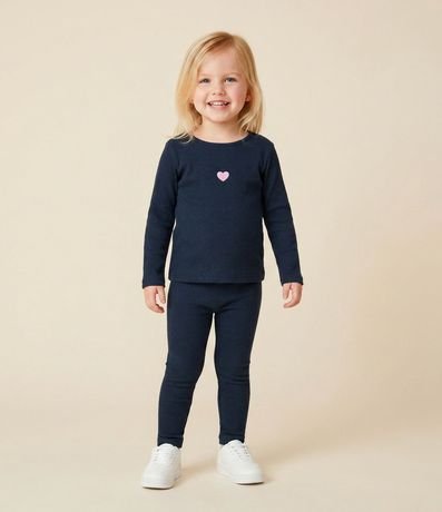 Pantalón Infantil Legging en Rib – Talle 1 a 5/6 años 1
